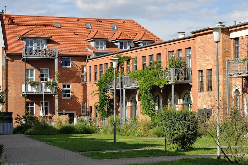 Klein-Auheim - Wohnquartier, ehem. Bauer-Werke (Foto: Medienzentrum Hanau)